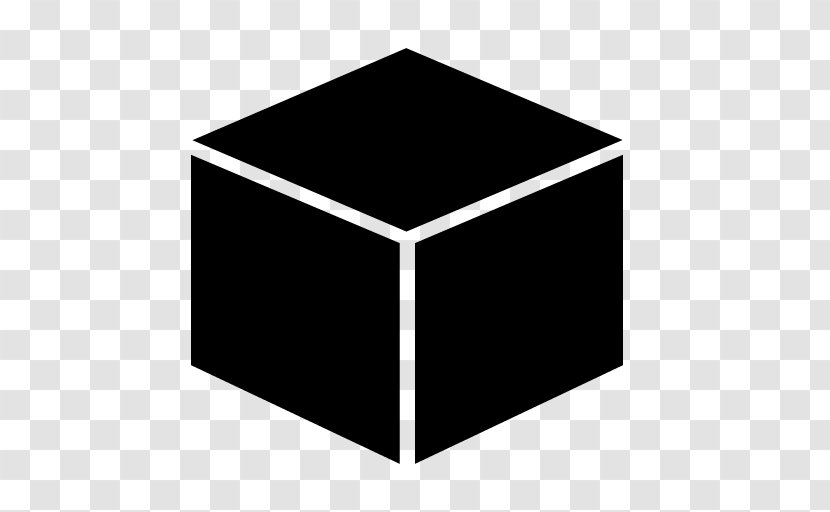 Cube Three-dimensional Space Icon - Royalty Free - Transparent Image Transparent PNG