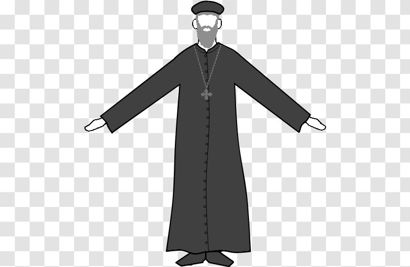 Church Cartoon - Pope - Formal Wear Coat Transparent PNG