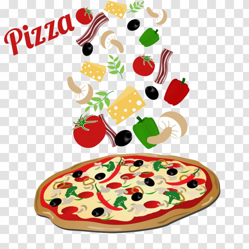 Pizza Italian Cuisine Pepperoni - Dish Transparent PNG