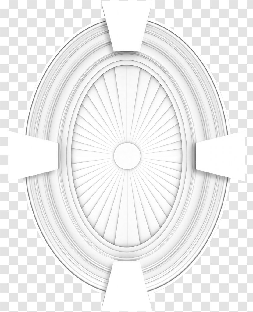 Chilean Cycling Federation Circle Angle - Black And White Transparent PNG