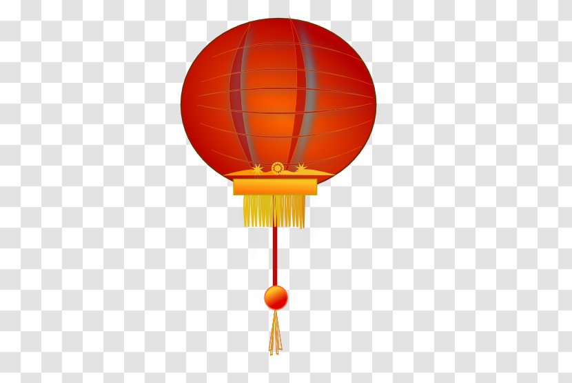 Paper Lantern Clip Art - Free Content - Chinese New Year Clipart Transparent PNG