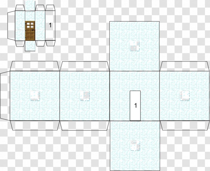 Square Floor Plan Rectangle - Furniture - Paper Craft Transparent PNG