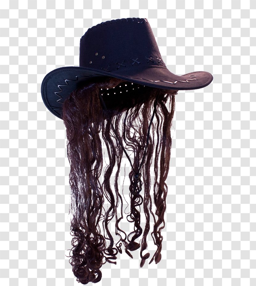 Fedora T-shirt Wig Cowboy Hat Cap - Tshirt - Bob Hair Transparent PNG