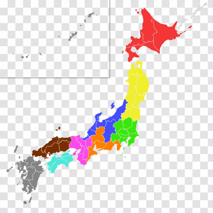 Iwate Prefecture Yamaguchi Osaka Kyushu Prefectures Of Japan Transparent PNG