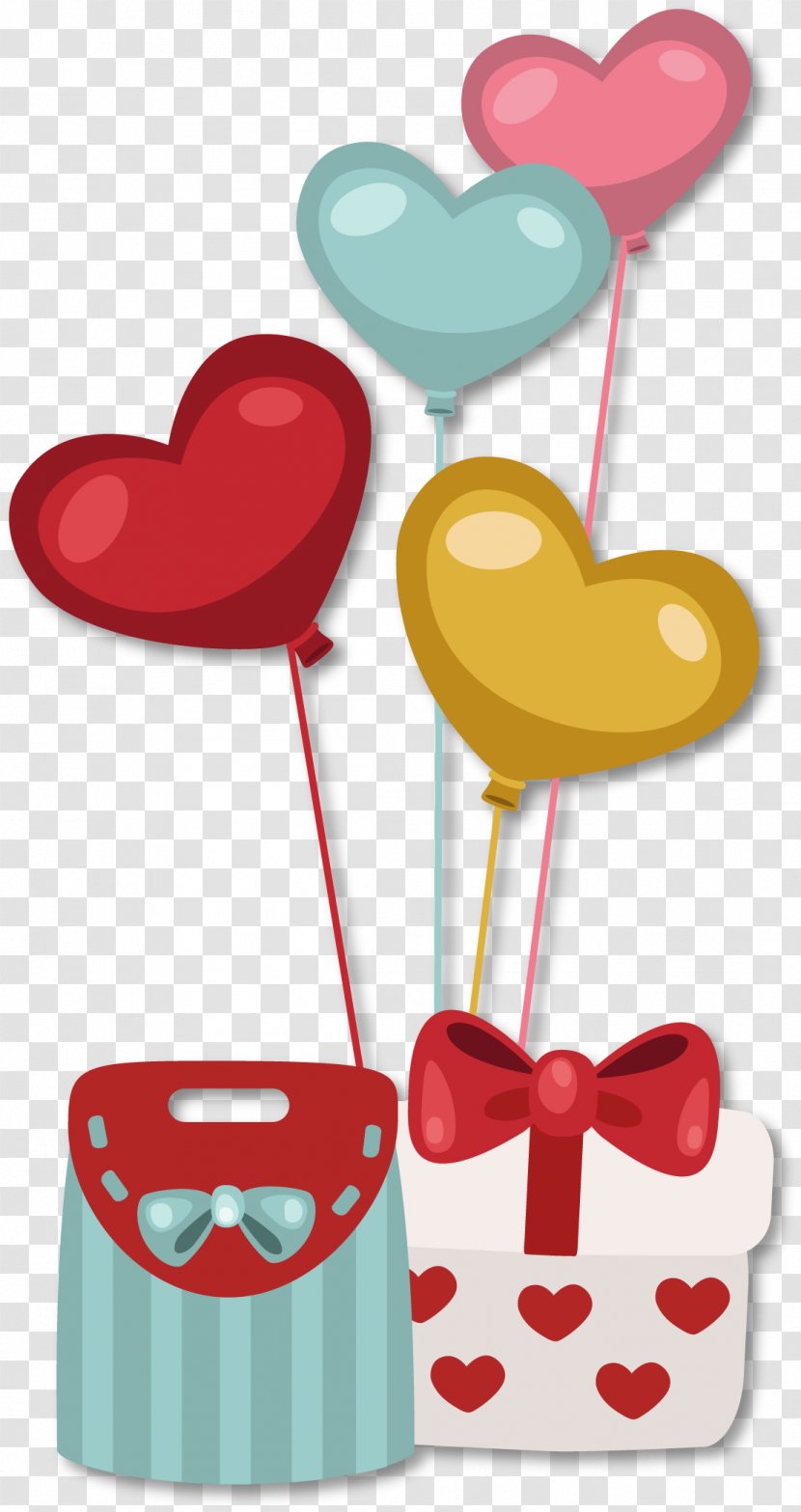 Valentines Day Gift Tanabata Heart - Couple - Decorative Elements Transparent PNG