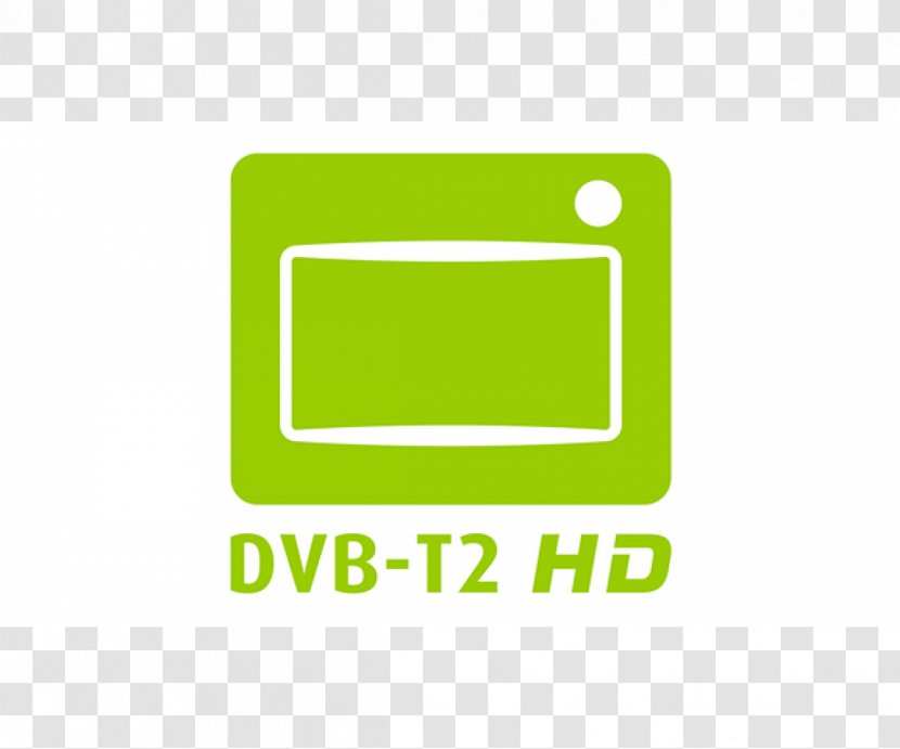 High Efficiency Video Coding DVB-T2 HD Cable Television - Green - Dvbt2 Hd Transparent PNG