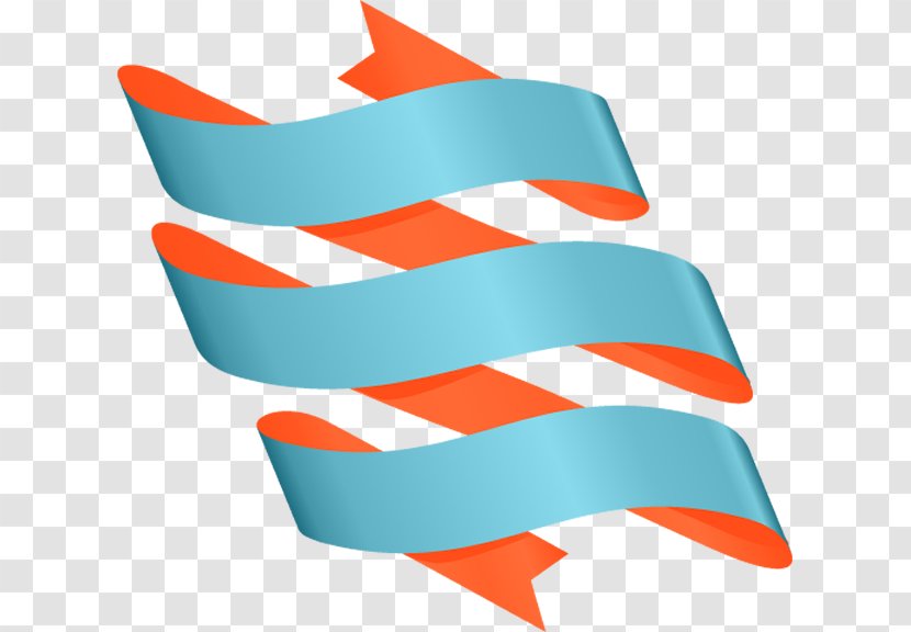 Orange - Turquoise Transparent PNG