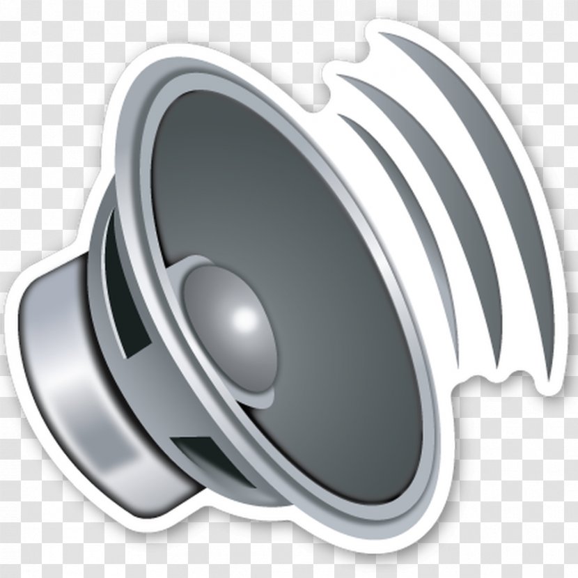 Loudspeaker Emoji Wireless Speaker Sticker - Jam Jamoji Transparent PNG