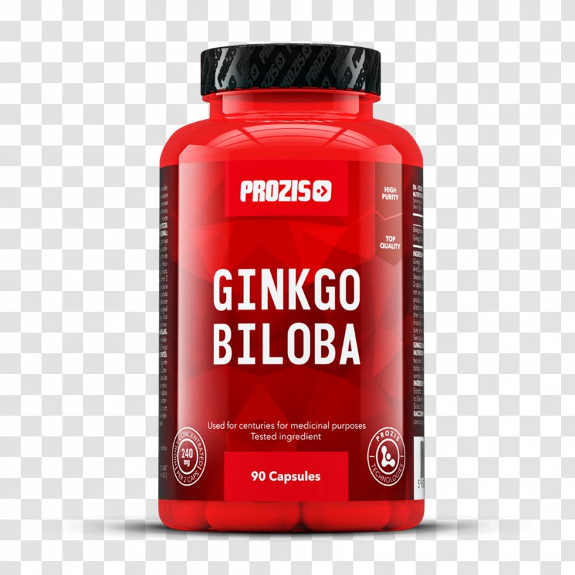 Dietary Supplement Chitosan Vitamin Lipoic Acid Capsule - Ginkgo-biloba Transparent PNG