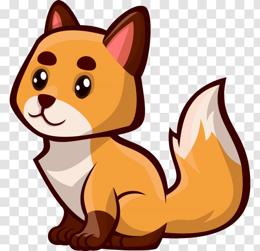 Red Fox Whiskers Kitten Dog Clip Art - Small To Medium Sized Cats Transparent PNG