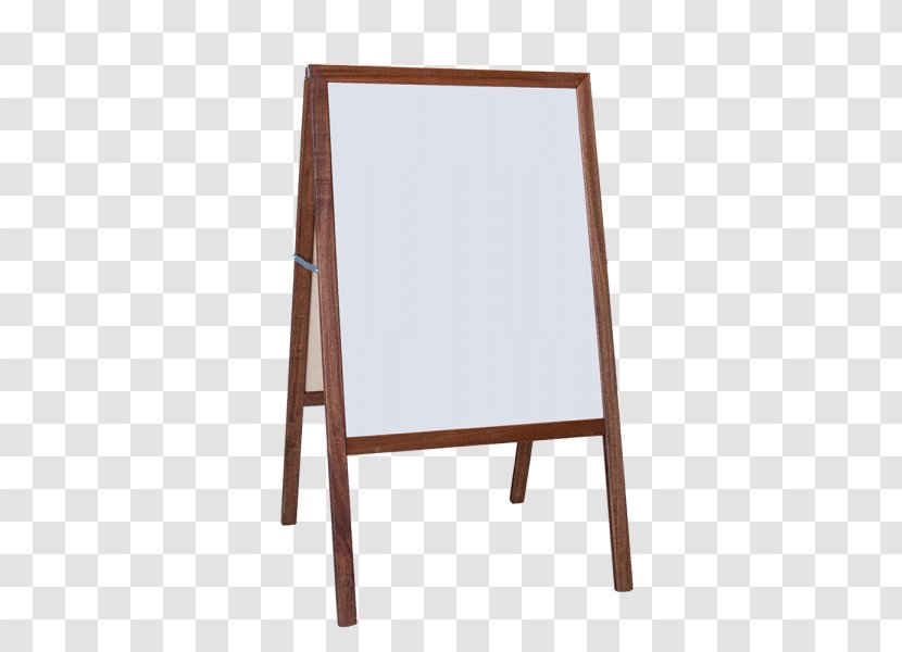Angle Wood Easel - Furniture - Eraser And Hand Whiteboard Transparent PNG
