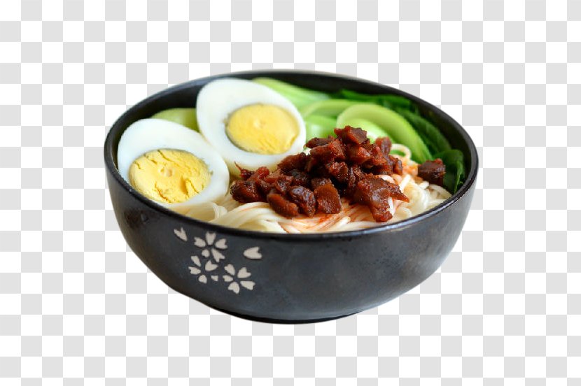 Chinese Cuisine Lo Mein Korean Breakfast Noodle - Mushroom Sauce Noodles Transparent PNG