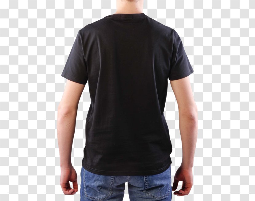 T-shirt Shoulder Sleeve Black M - Neck - Polo Transparent PNG