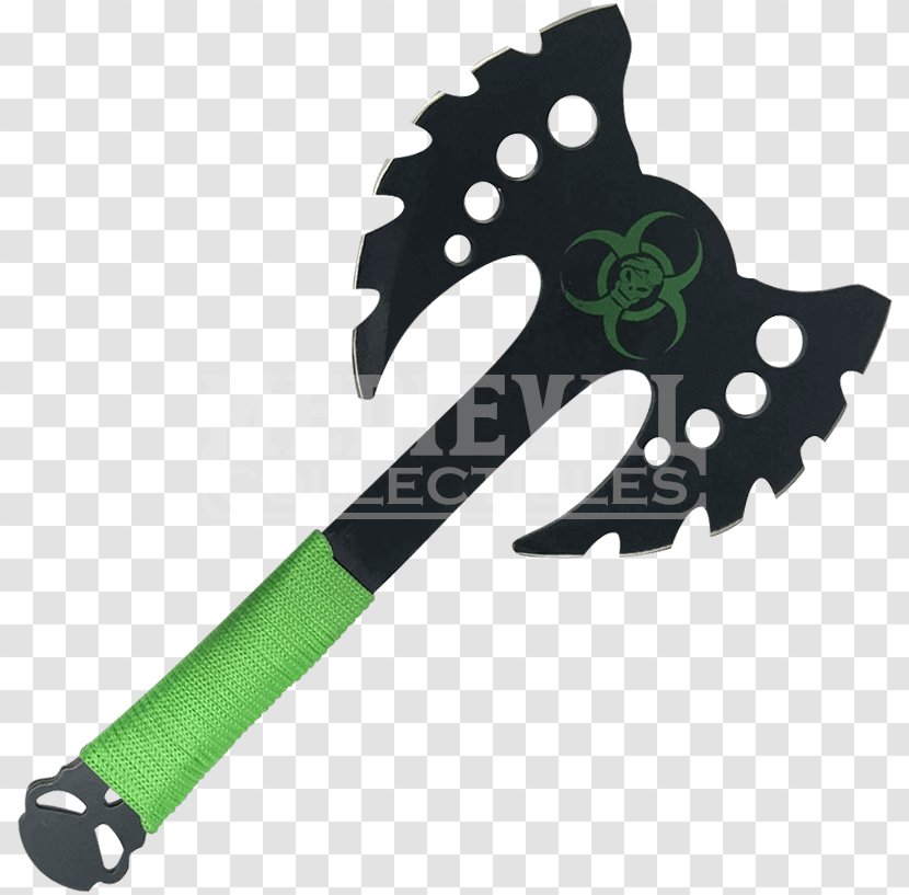 Battle Axe Hatchet Knife Blade - Flower - Double-edged Transparent PNG