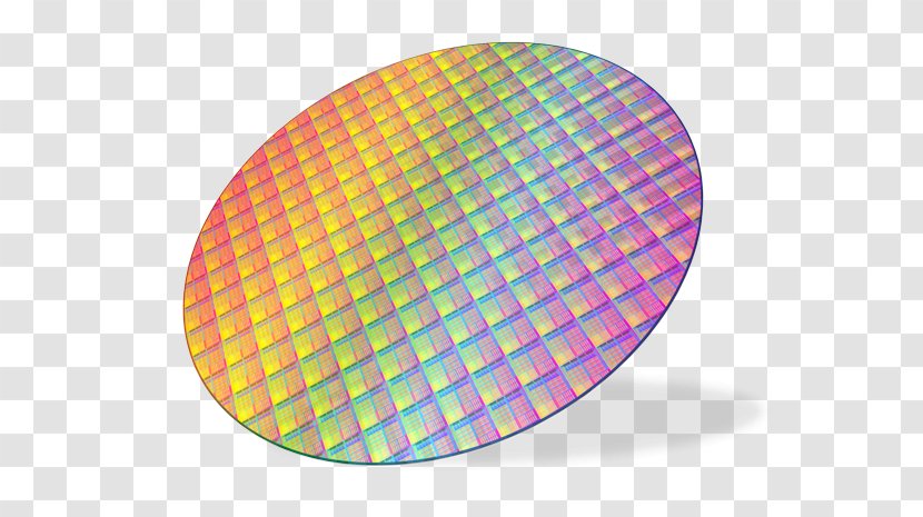 Wafer Semiconductor Industry Device Fabrication Integrated Circuits & Chips - Cpu Transparent PNG