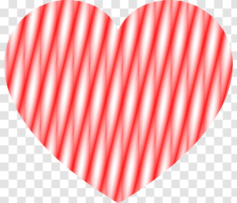 Clip Art Heart Image Blog Illustration - Red - Realistic Transparent PNG