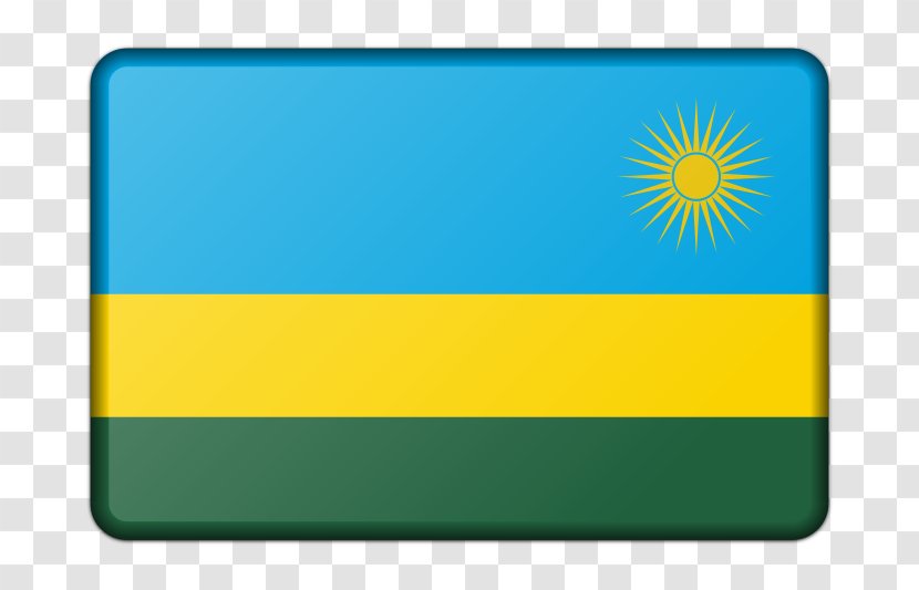 Flag Of Rwanda Gabon Clip Art - Banner Transparent PNG