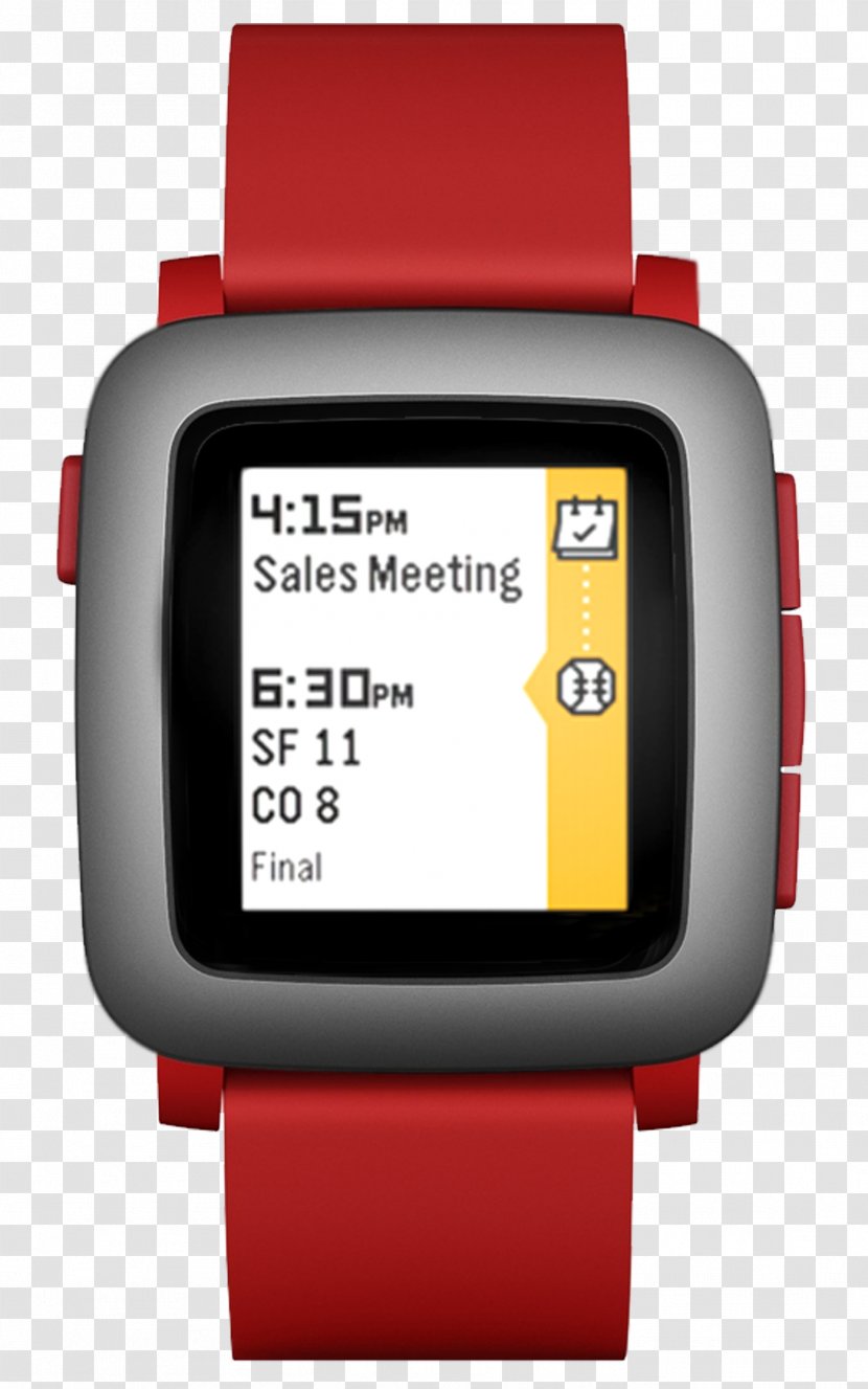 Pebble Time Steel Smartwatch - Communication - Watch Transparent PNG