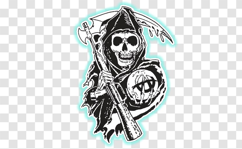 Jax Teller Death Juice Ortiz Chibs Telford Tig Trager - Fictional Character - Grim Reaper Transparent PNG