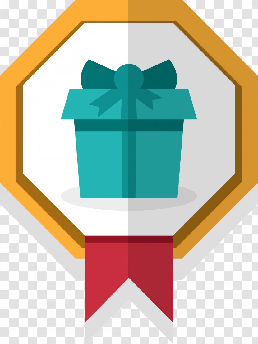 Gift Birthday Box - Label For Children Transparent PNG