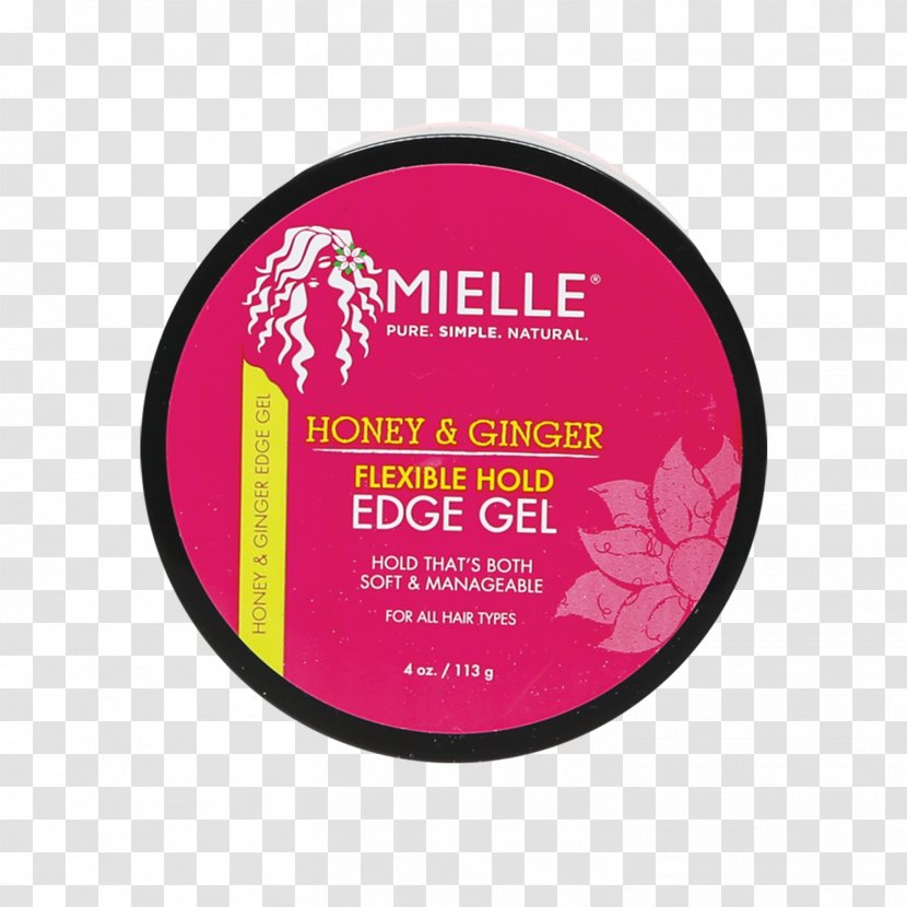 Mielle Organics Honey & Ginger Edge Gel Hair Styling Products Afro-textured - Glaze Transparent PNG