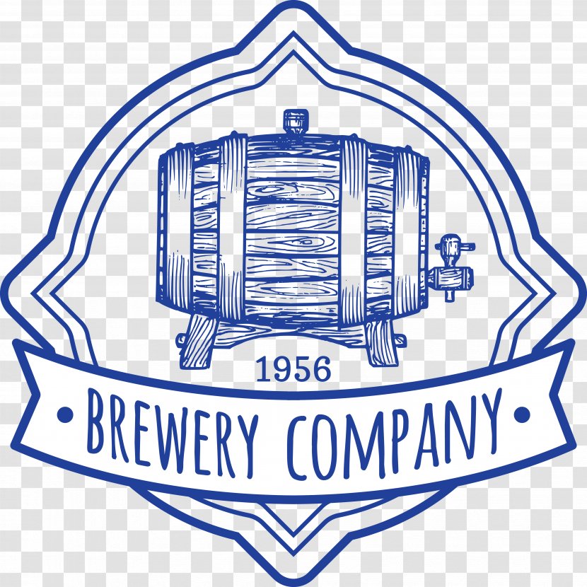 Whisky Beer Ale Barrel Logo - Label - England Sketch Labels Transparent PNG