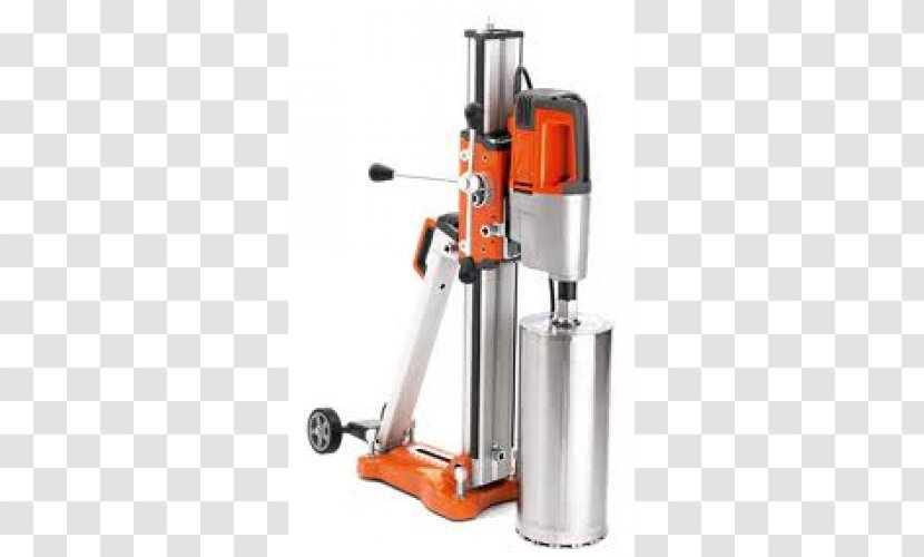 Core Drill Augers Husqvarna Group Bit Architectural Engineering - Drilling Rig - Diamond Shears Transparent PNG