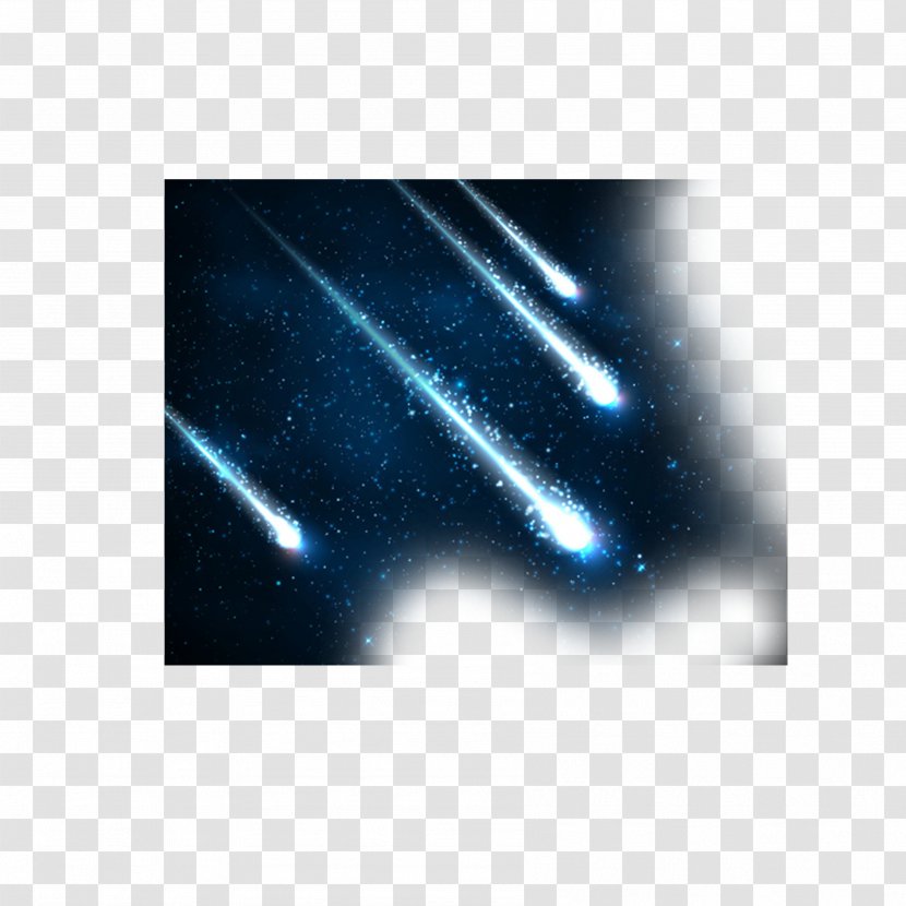 Meteor Shower Meteoroid - Under The Stars Transparent PNG