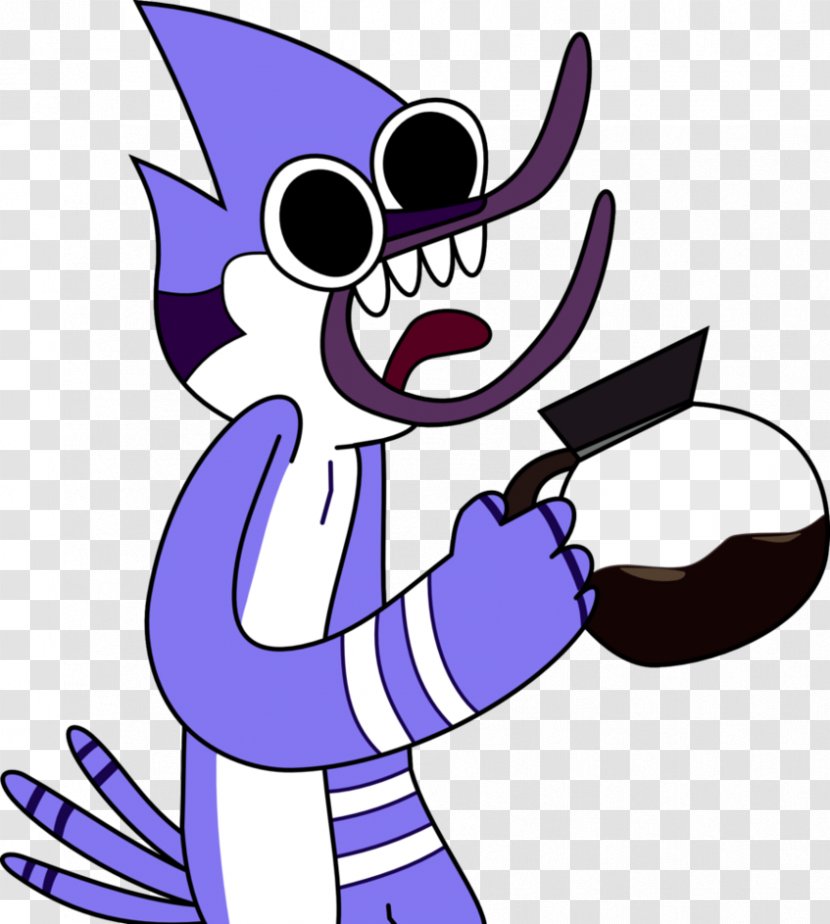 Mordecai And The Rigbys Cartoon Network Minecraft - Silhouette - Kid Drink Transparent PNG