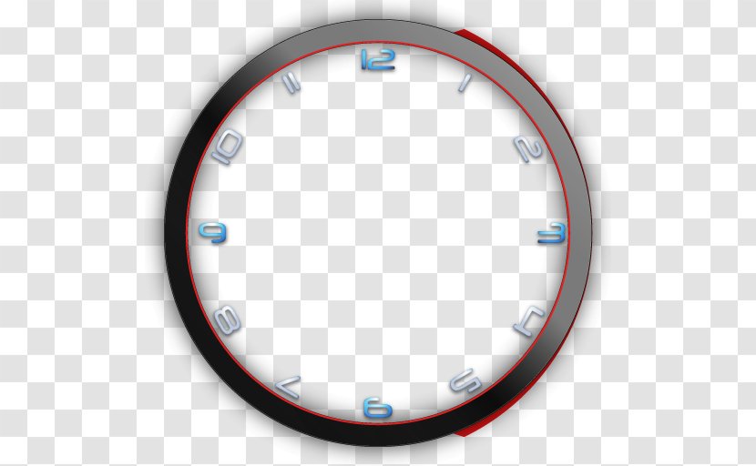 Circle Clock Angle Font - Rim Transparent PNG