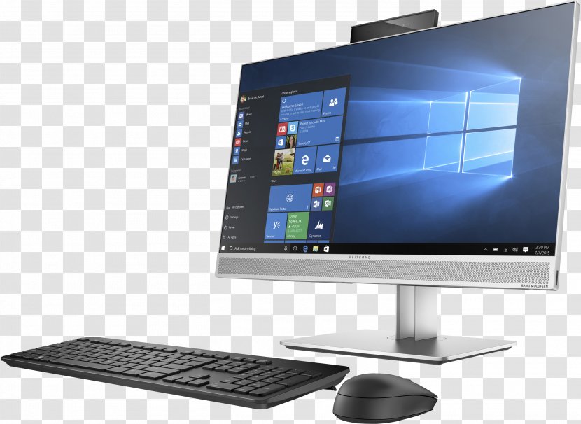 Hewlett-Packard Dell All-in-One Desktop Computers - Personal Computer Hardware - Pc Transparent PNG