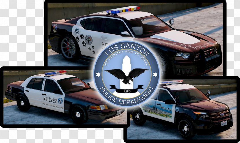 Grand Theft Auto V Auto: San Andreas Car Police Vehicle - Los Angeles Department Transparent PNG