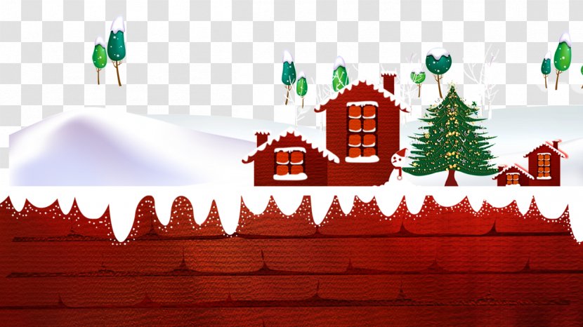 Christmas Tree Poster New Years Day - Snow Hut Transparent PNG