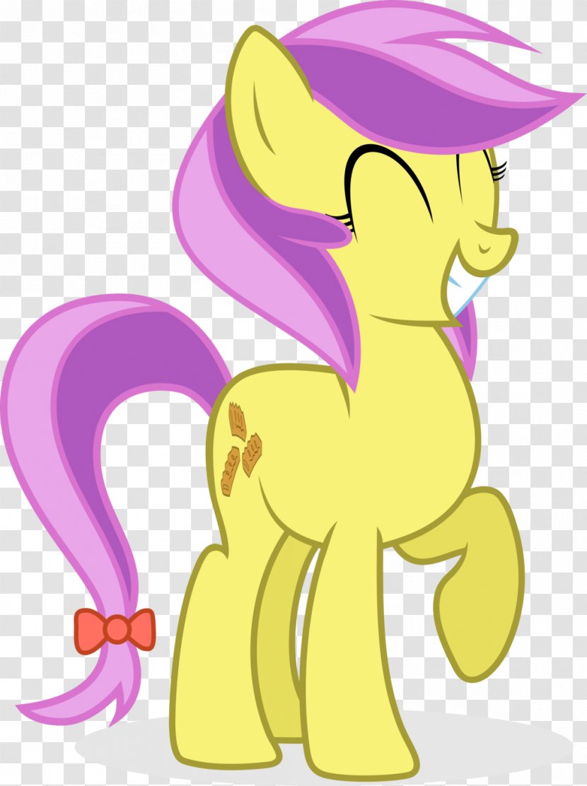 Fritter Pony Apple Pie Derpy Hooves Bloom - Silhouette Transparent PNG