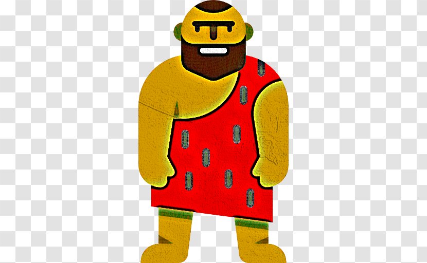 Yellow Costume Cartoon Transparent PNG