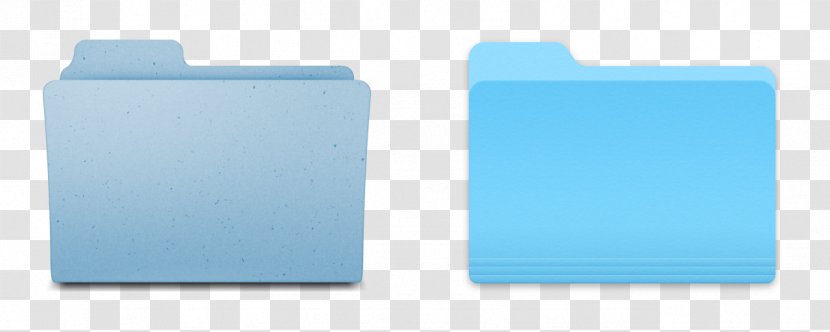MacOS OS X Yosemite - Blue - Folders Transparent PNG