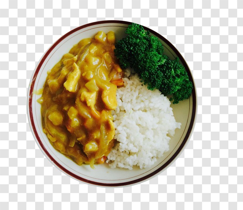 Japanese Curry Rice And Chicken Hainanese - Bowl Transparent PNG