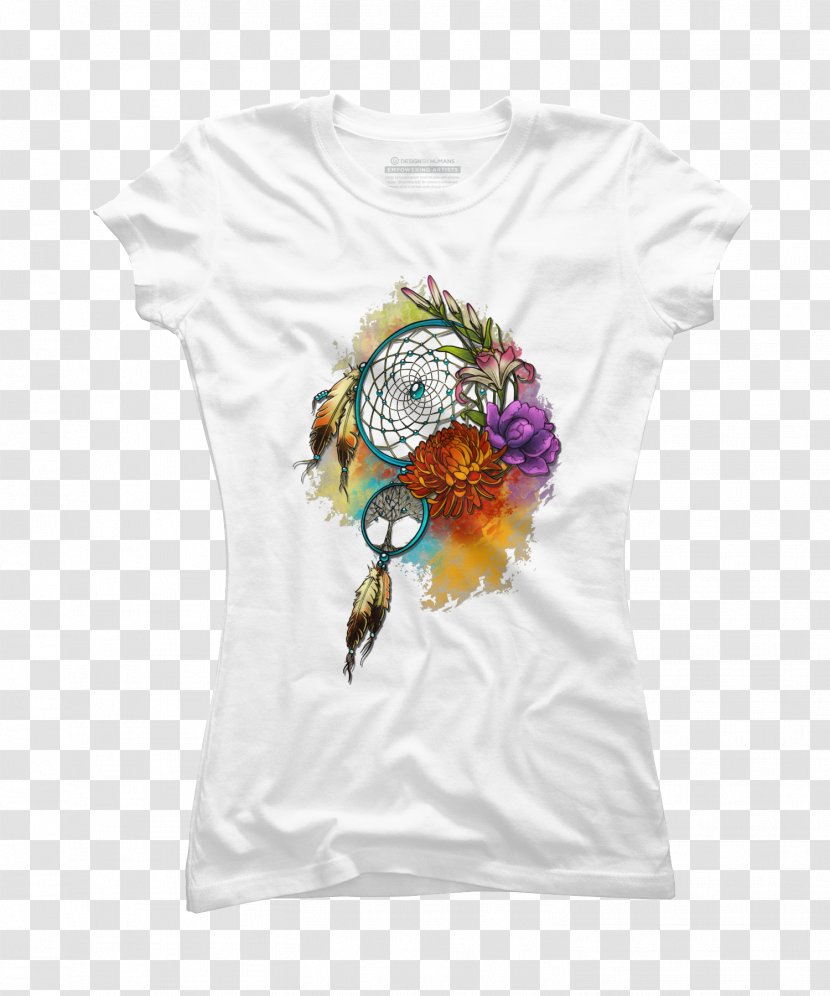 T-shirt Clothing Hoodie Design By Humans - T Shirt - Dreamcatcher Transparent PNG