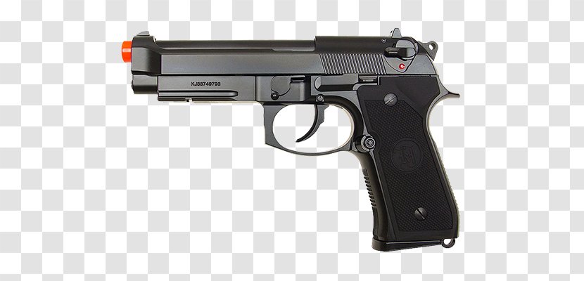 Beretta M9 92 Semi-automatic Pistol 9×19mm Parabellum - Airsoft Transparent PNG