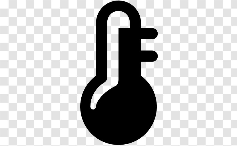 Temperature Thermometer - Black And White Transparent PNG