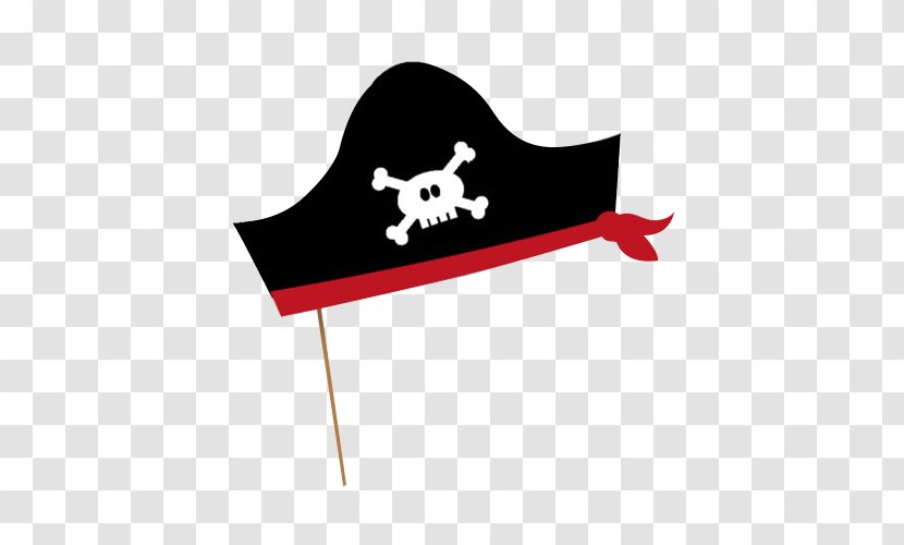 Hat Piracy - Red - Pirate Transparent PNG