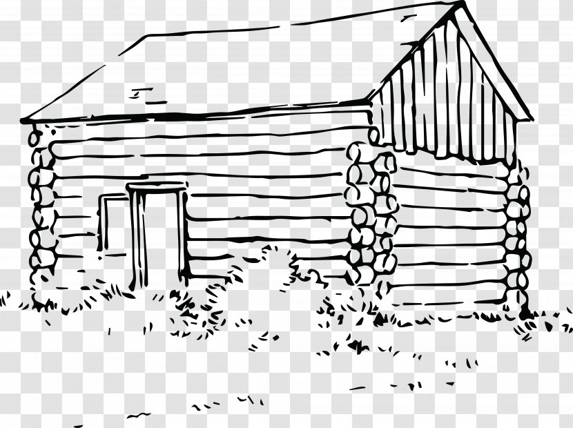 Log Cabin Clip Art Transparent PNG