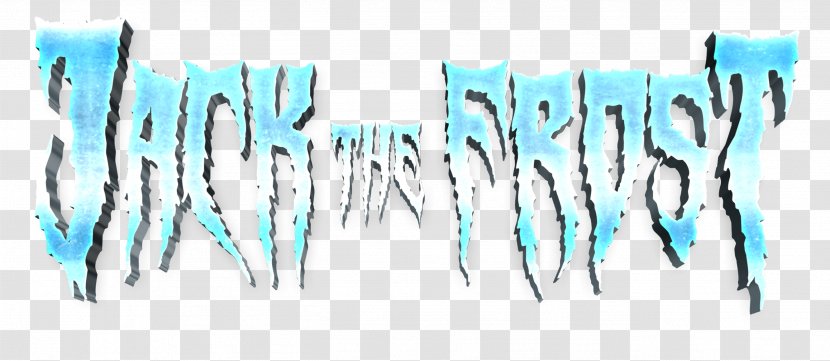 Jack Frost Turquoise Font - Blue - Iron Maiden Logo Transparent PNG