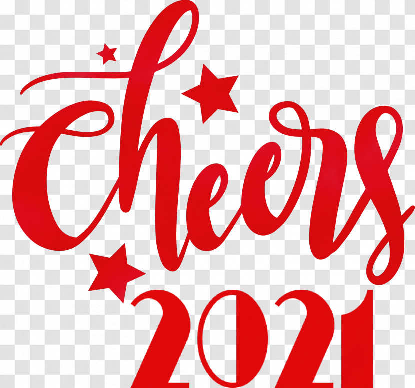 Free Free Reveillon Cheers 2021 Stencil Transparent PNG
