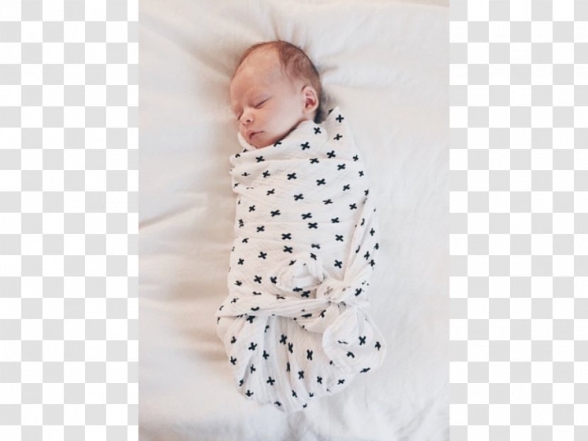 Blanket Organic Cotton Swaddling Muslin Infant - Baby Sling Transparent PNG