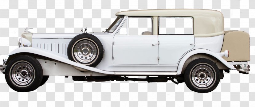 Vintage Car Antique - White Transparent PNG
