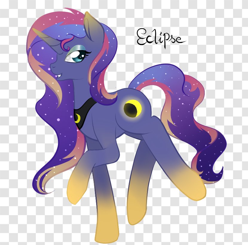 Pony Princess Luna Sunset Shimmer Celestia Pinkie Pie - Eclipse - Drawing Transparent PNG