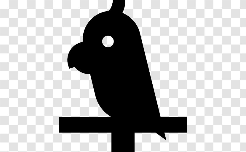 Beak Silhouette Black White Clip Art - And Transparent PNG