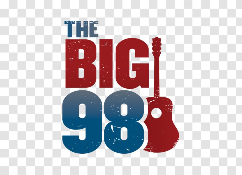 WSIX-FM The BIG 98 Logo Brand Font - Wsixfm - Nashville Transparent PNG
