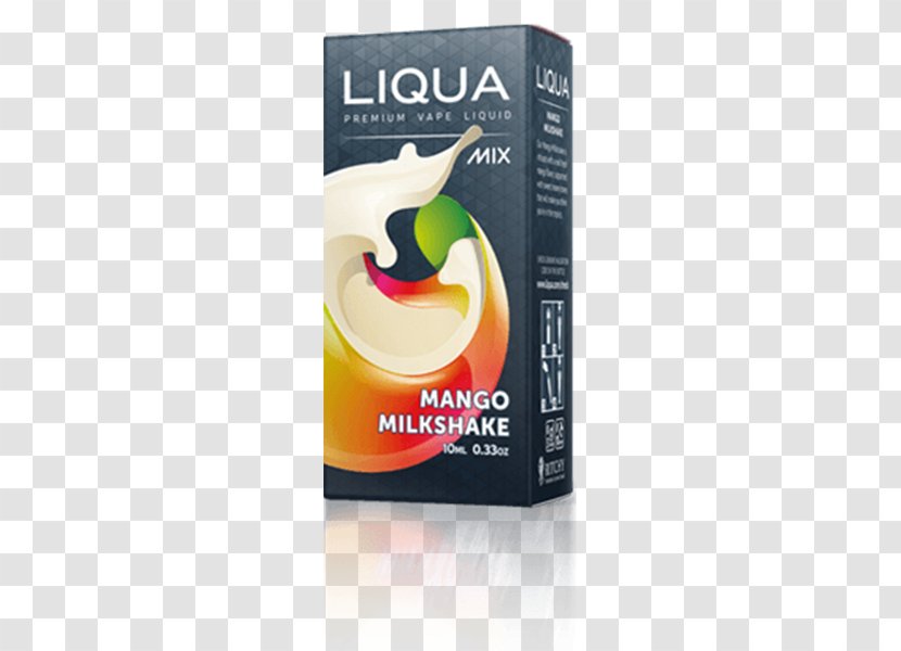 Milkshake Electronic Cigarette Aerosol And Liquid Cream Flavor Juice - Vanilla - Mango Milk Transparent PNG